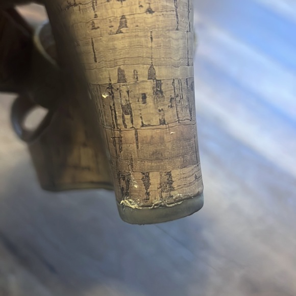 Jellypop Makenna Strappy Cork Sandals - 7.5 - Picture 9 of 9